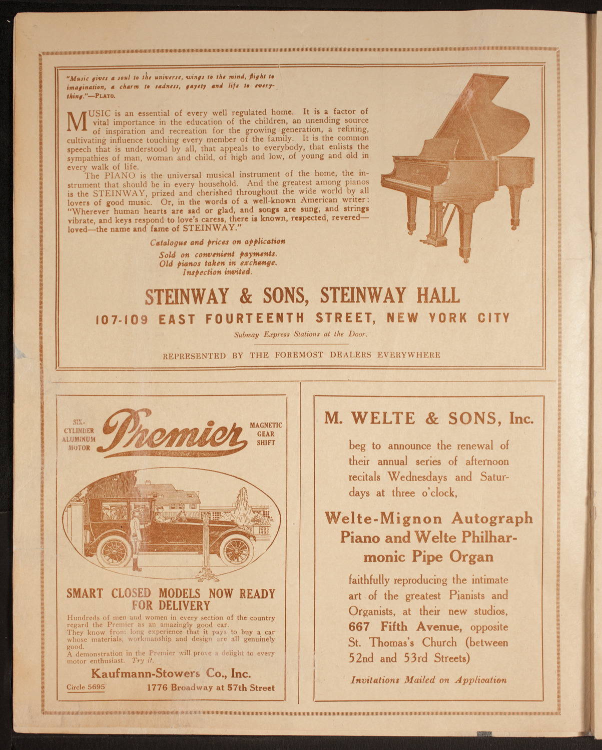 Mecca Temple: First Ladies' Night, 1919, January 18, 1919, program page 4