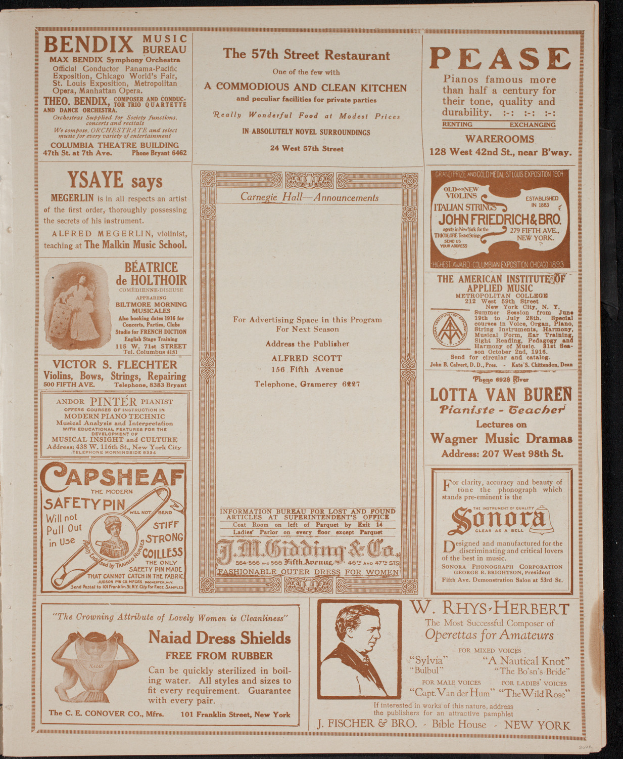 Graduation: Manhattan College, June 20, 1916, program page 3