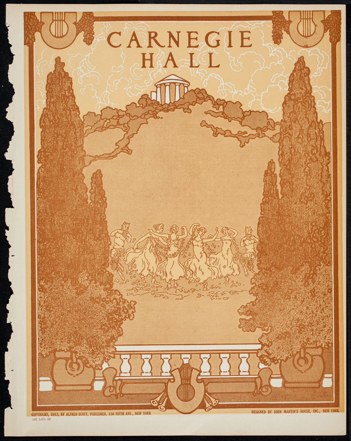 Musical Art Society of New York, March 10, 1914, program page 1