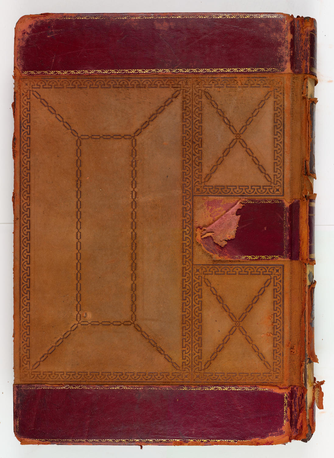 Music Hall Accounting Ledger, volume 5, back cover