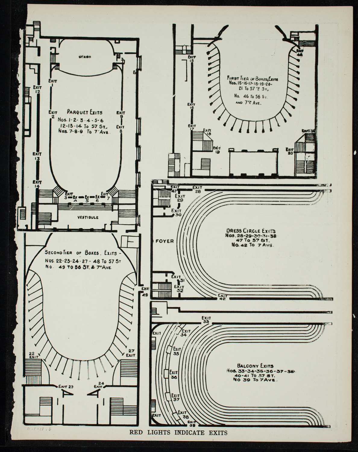 New York Philharmonic, November 1, 1910, program page 11