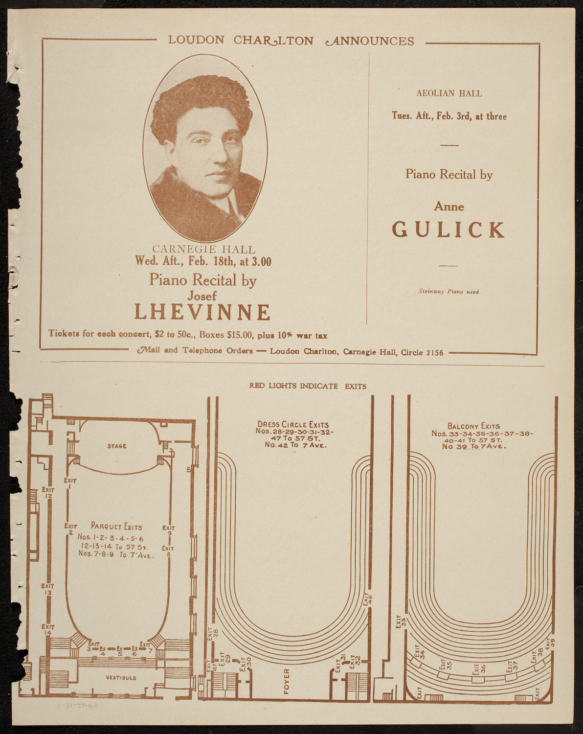 Symphony Concert for Young People, January 31, 1920, program page 11