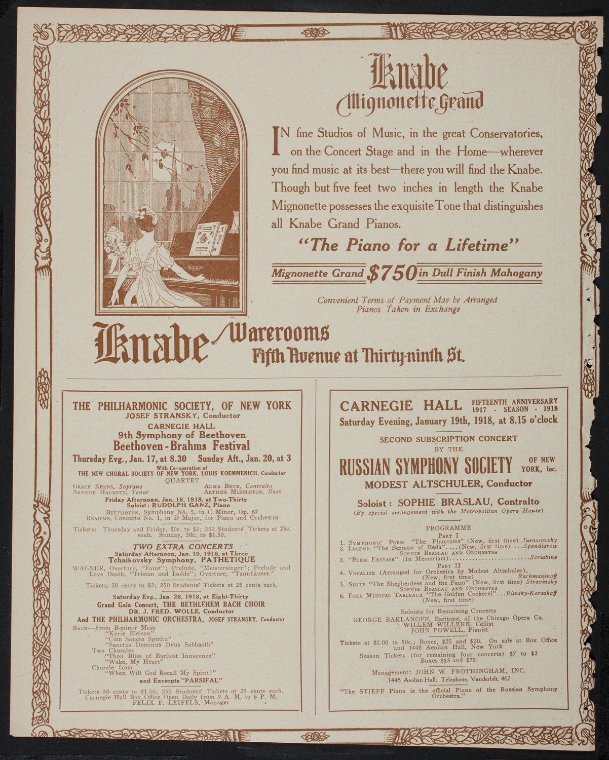 Burton Holmes Travelogue: New Zealand and Tasmania, January 13, 1918, program page 12