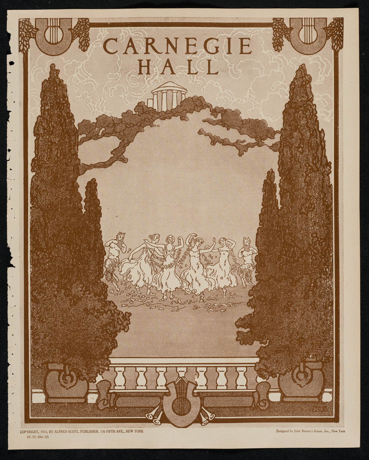 New York Philharmonic, November 28, 1925, program page 1