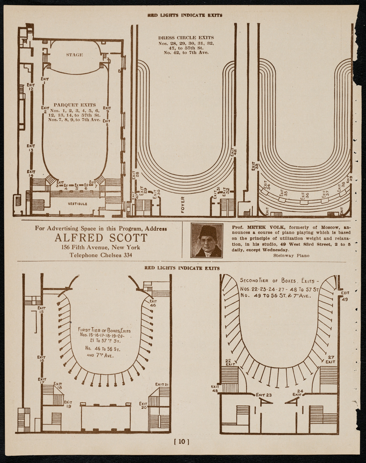 New York Symphony Orchestra, February 3, 1922, program page 10