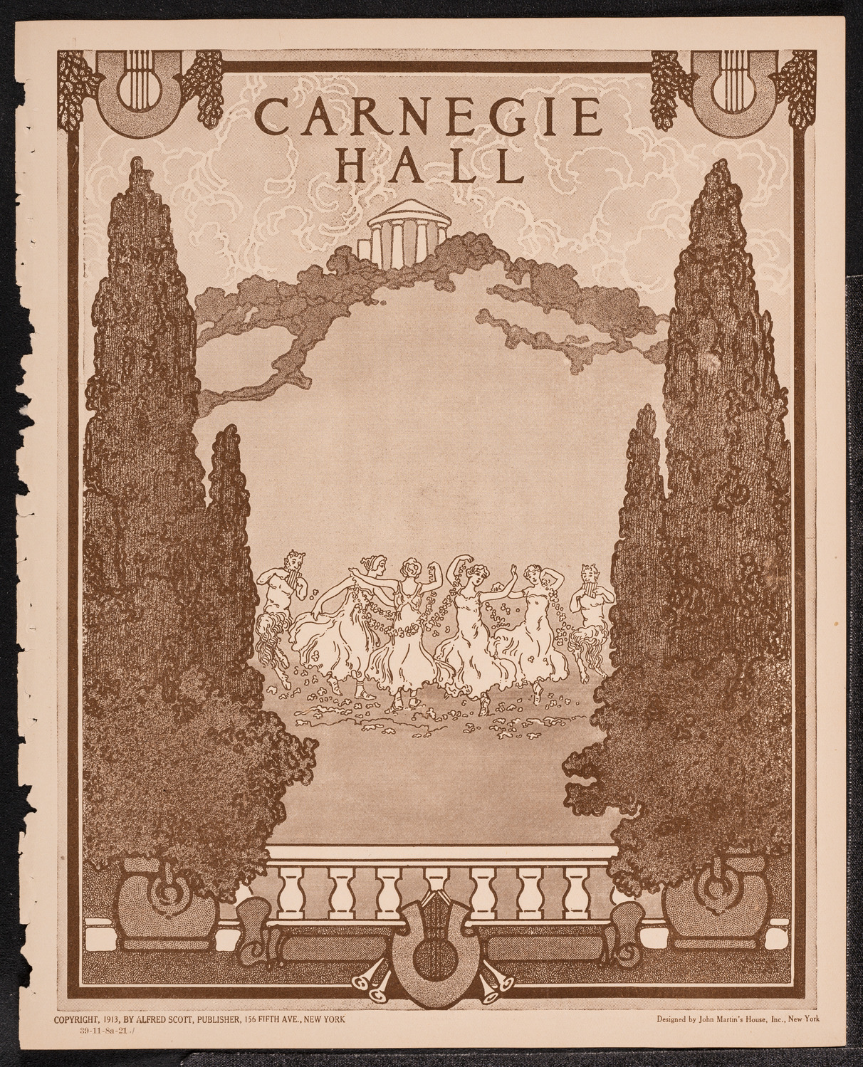 Elly Ney, Piano, November 8, 1921, program page 1