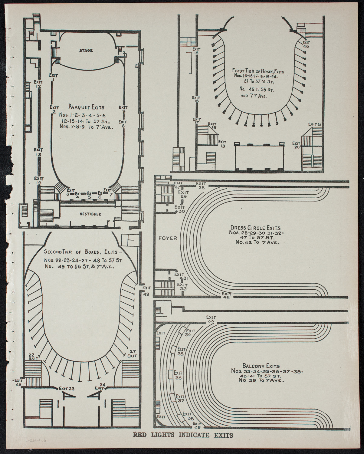 New York Philharmonic, February 21, 1911, program page 11