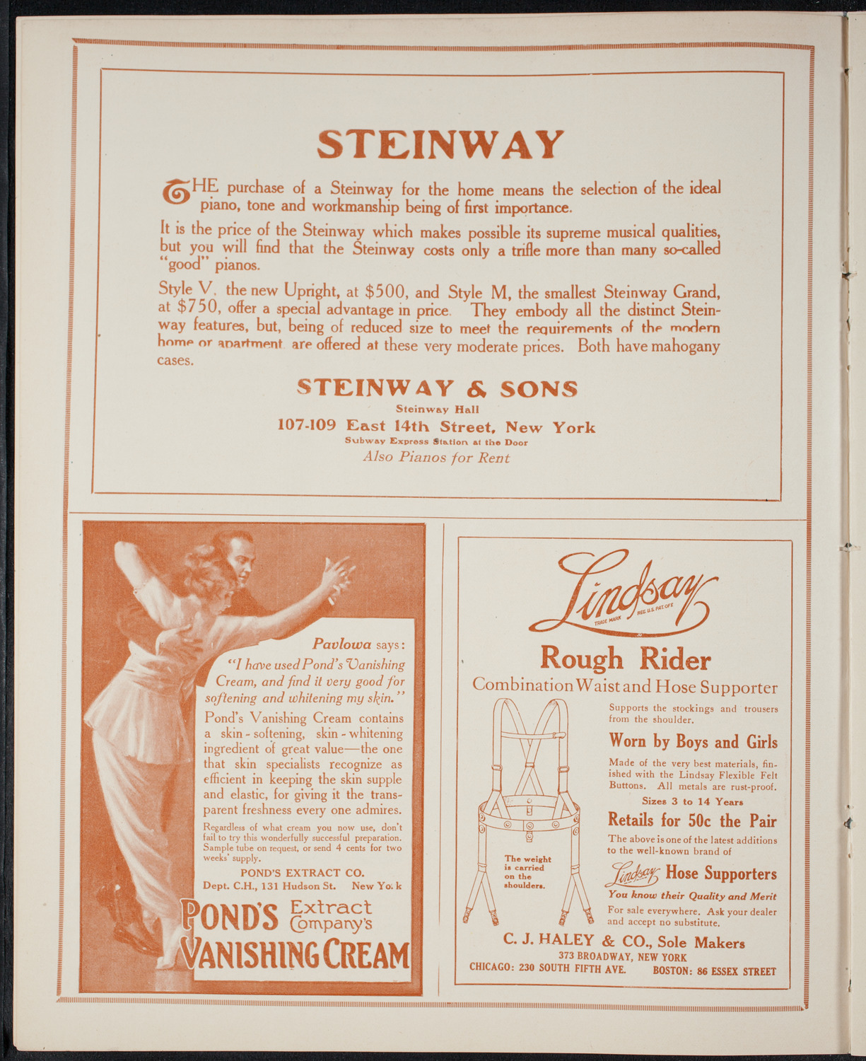 Newman Traveltalks: Egypt, April 4, 1915, program page 4