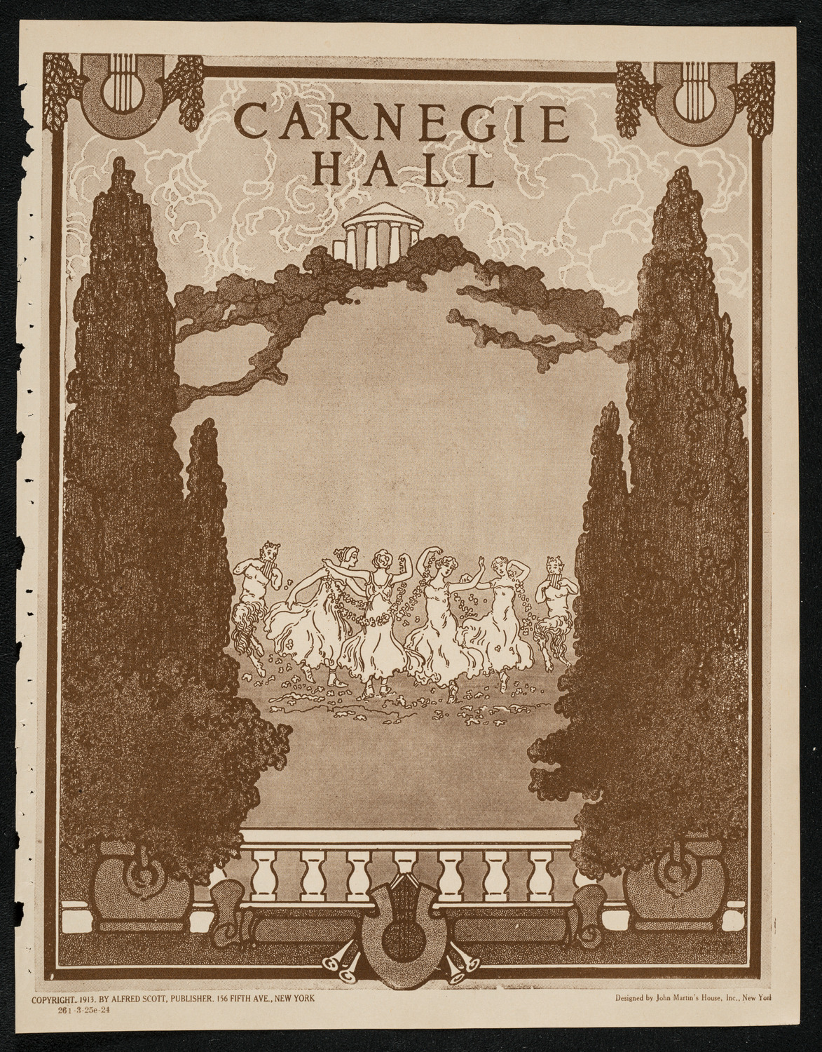 Philadelphia Orchestra, March 25, 1924, program page 1