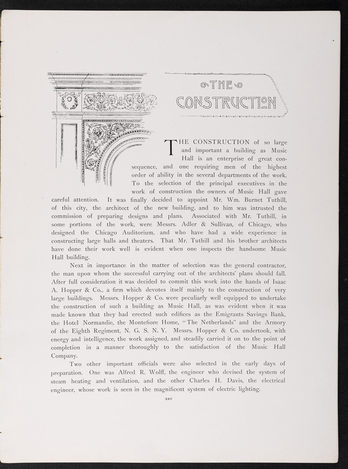 Opening Week Music Festival: Opening Night of Carnegie Hall, May 5, 1891, souvenir program page 36