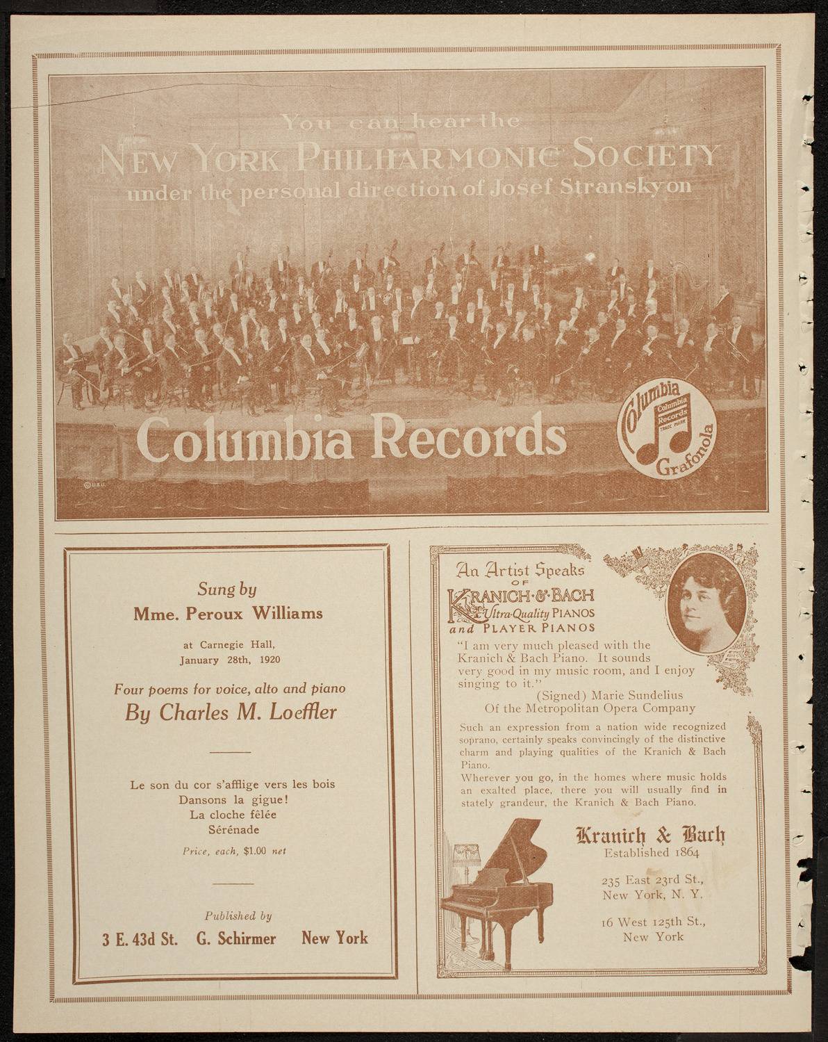 Burton Holmes Travelogue: Vanished Russia, February 8, 1920, program page 6
