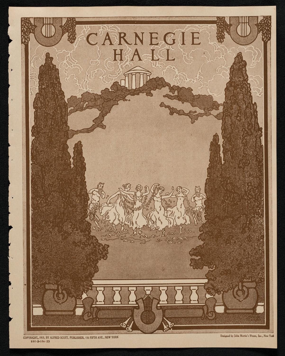 John Corigliano, Violin, February 18, 1923, program page 1