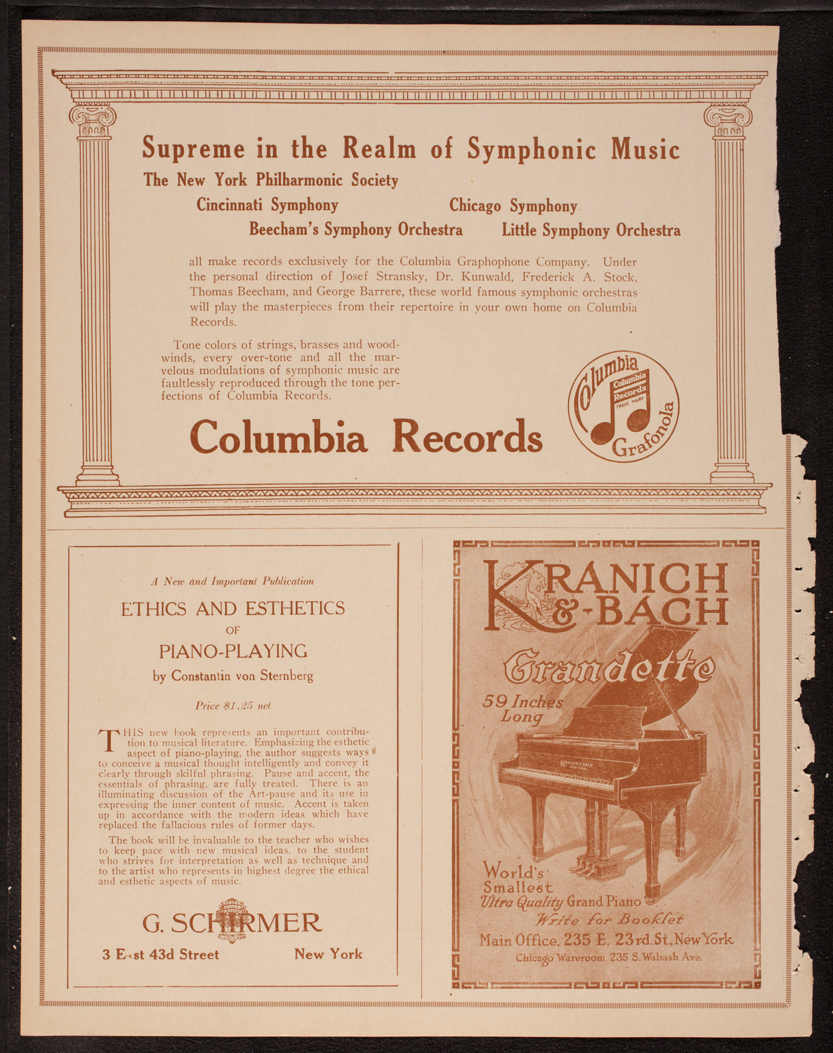 America's Welcome to Rt. Hon. Sir George H. Reid, November 7, 1917, program page 6