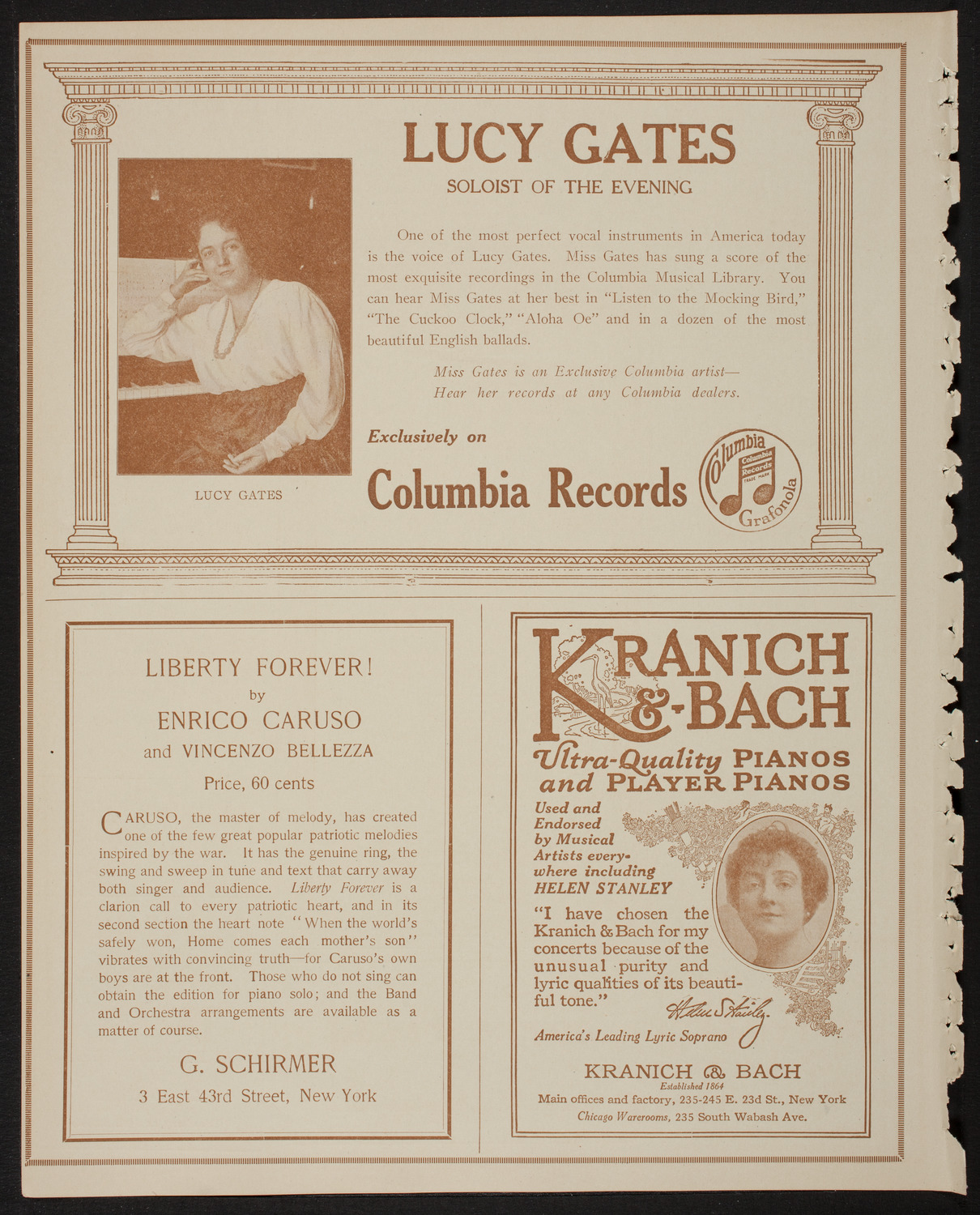 Home Symphony Concert: New York Philharmonic, February 27, 1918, program page 6