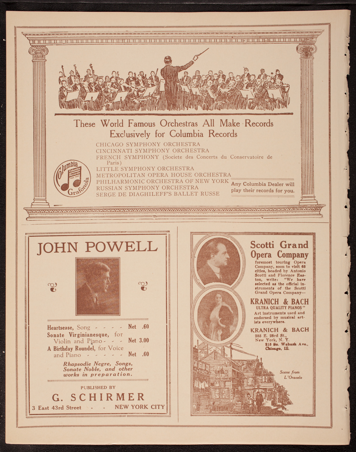 Symphony Concert for Young People, November 15, 1919, program page 6