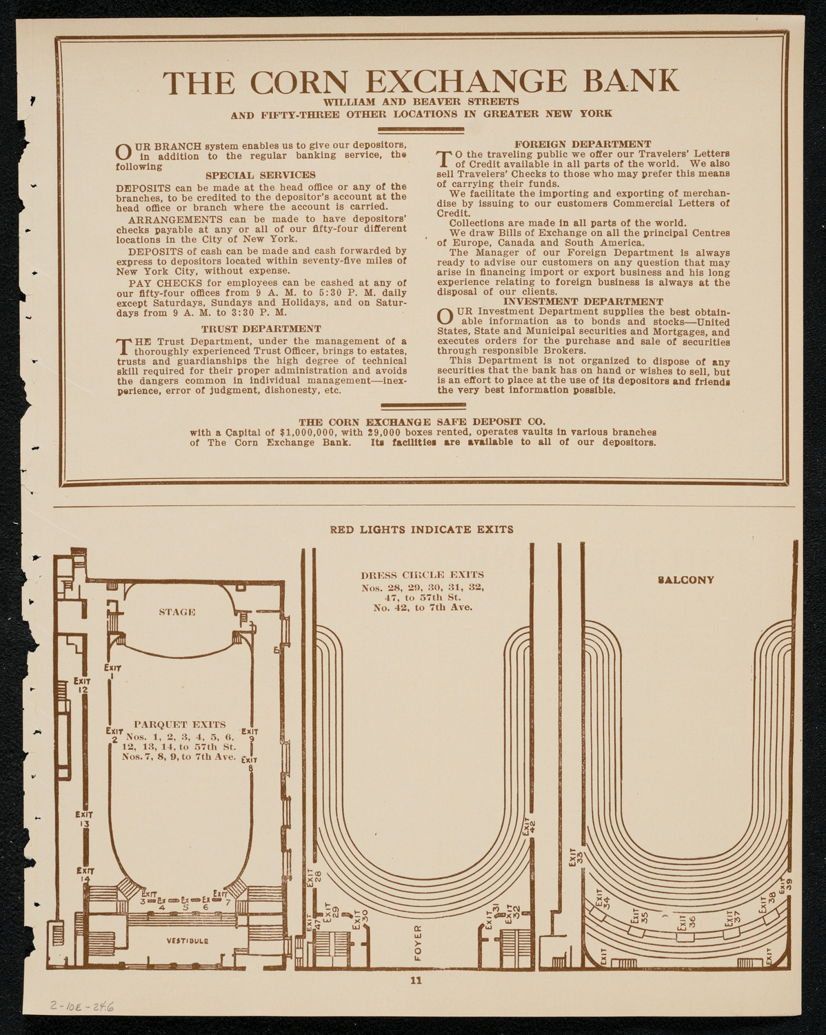 Burton Holmes Travelogue: Obregon's Mexico, February 10, 1924, program page 11