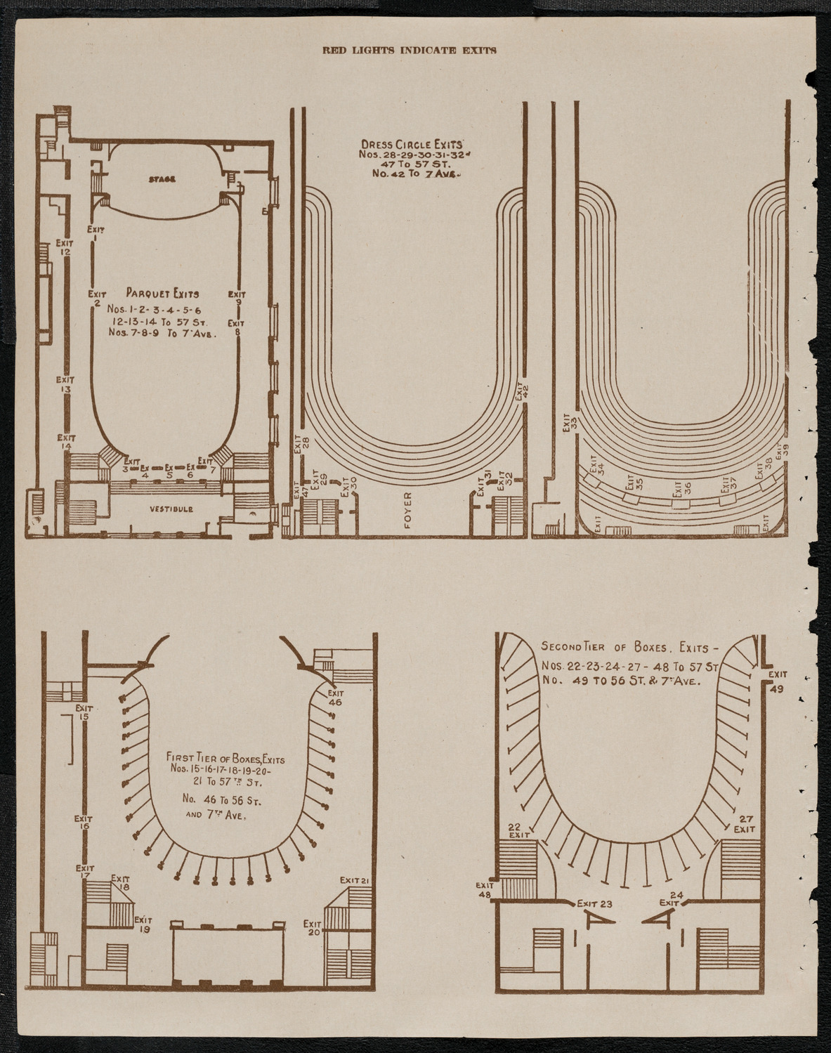 La Scala Orchestra, March 18, 1921, program page 10