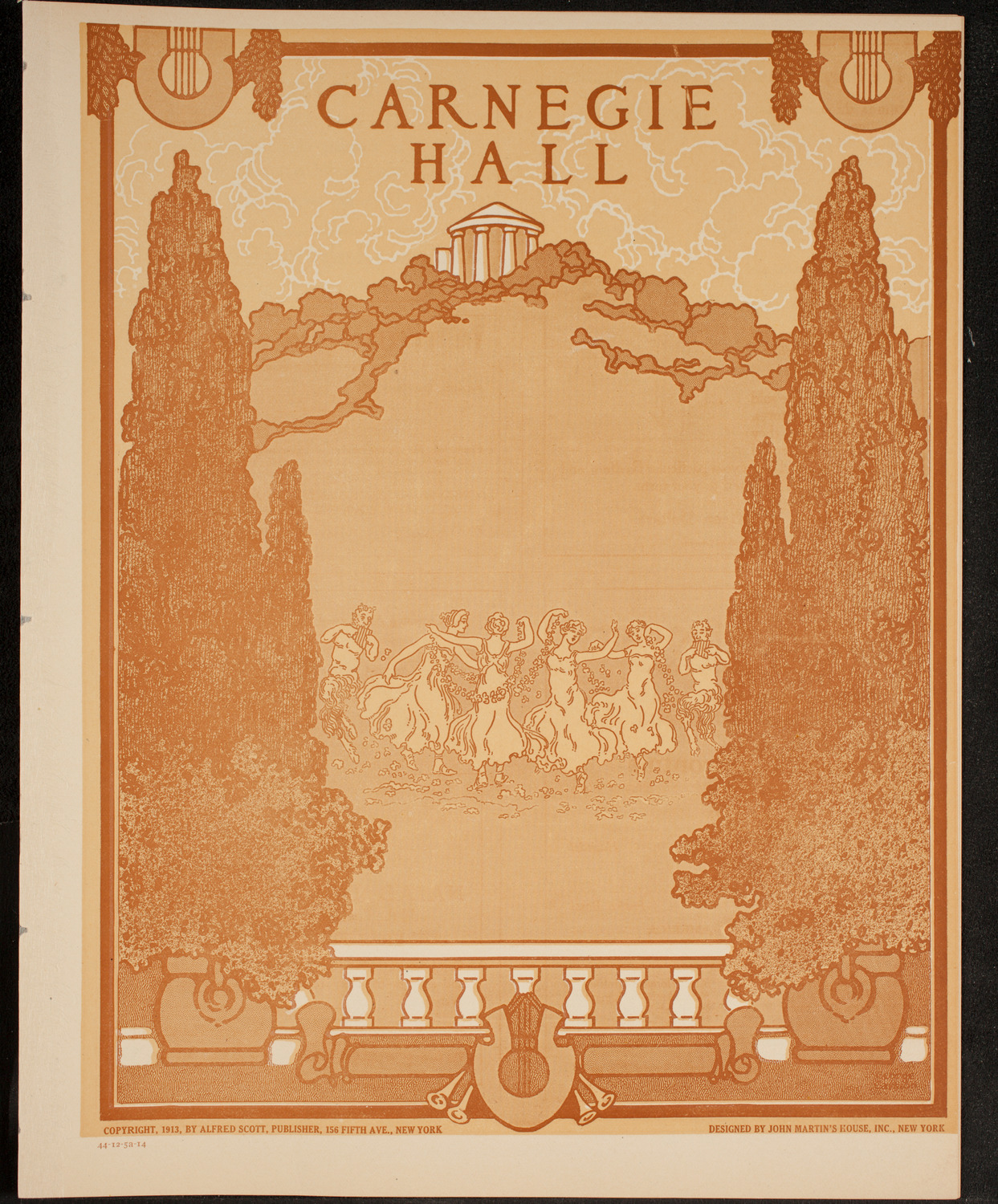 Boston Symphony Orchestra, December 5, 1914, program page 1