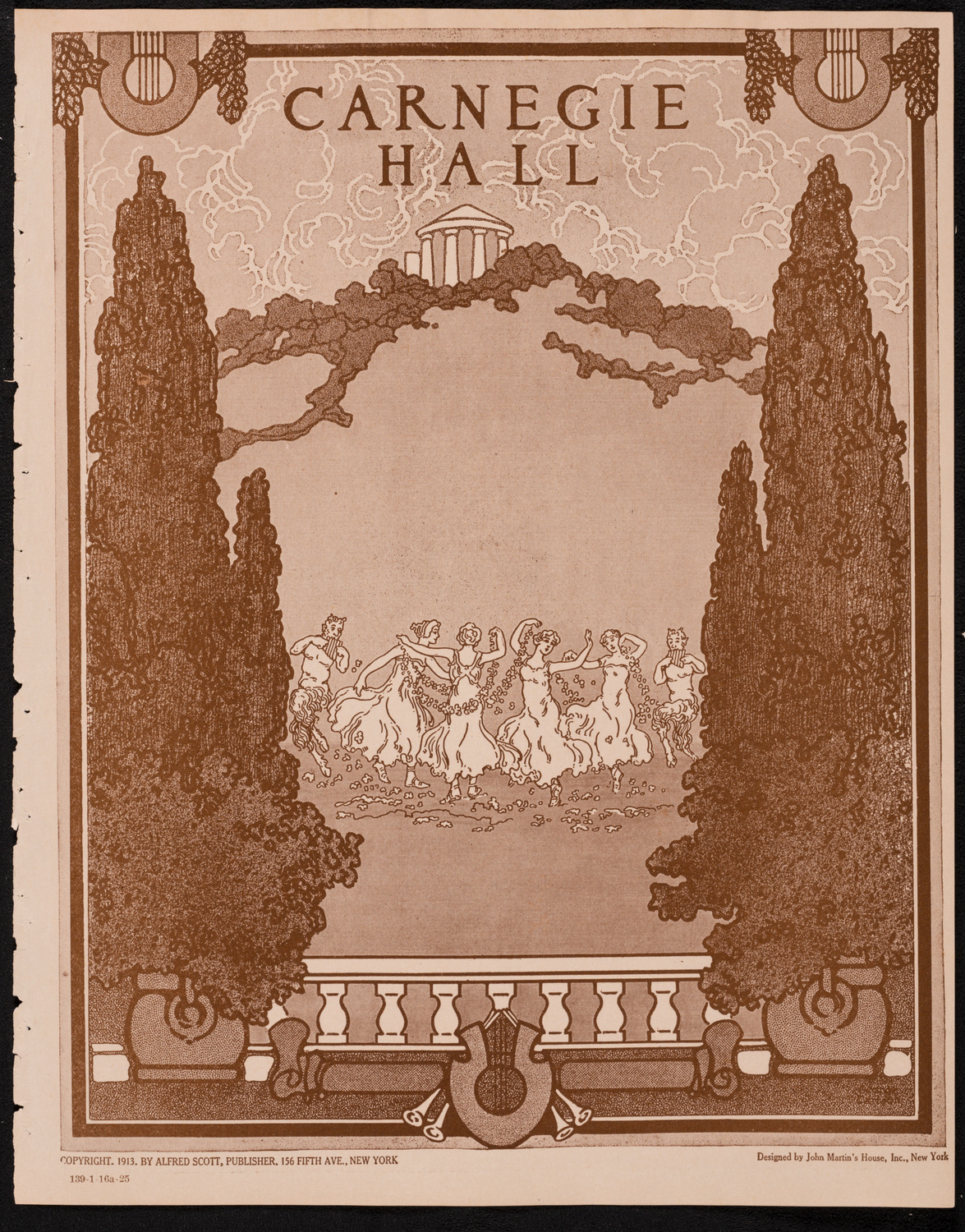 New York Philharmonic, January 16, 1925, program page 1