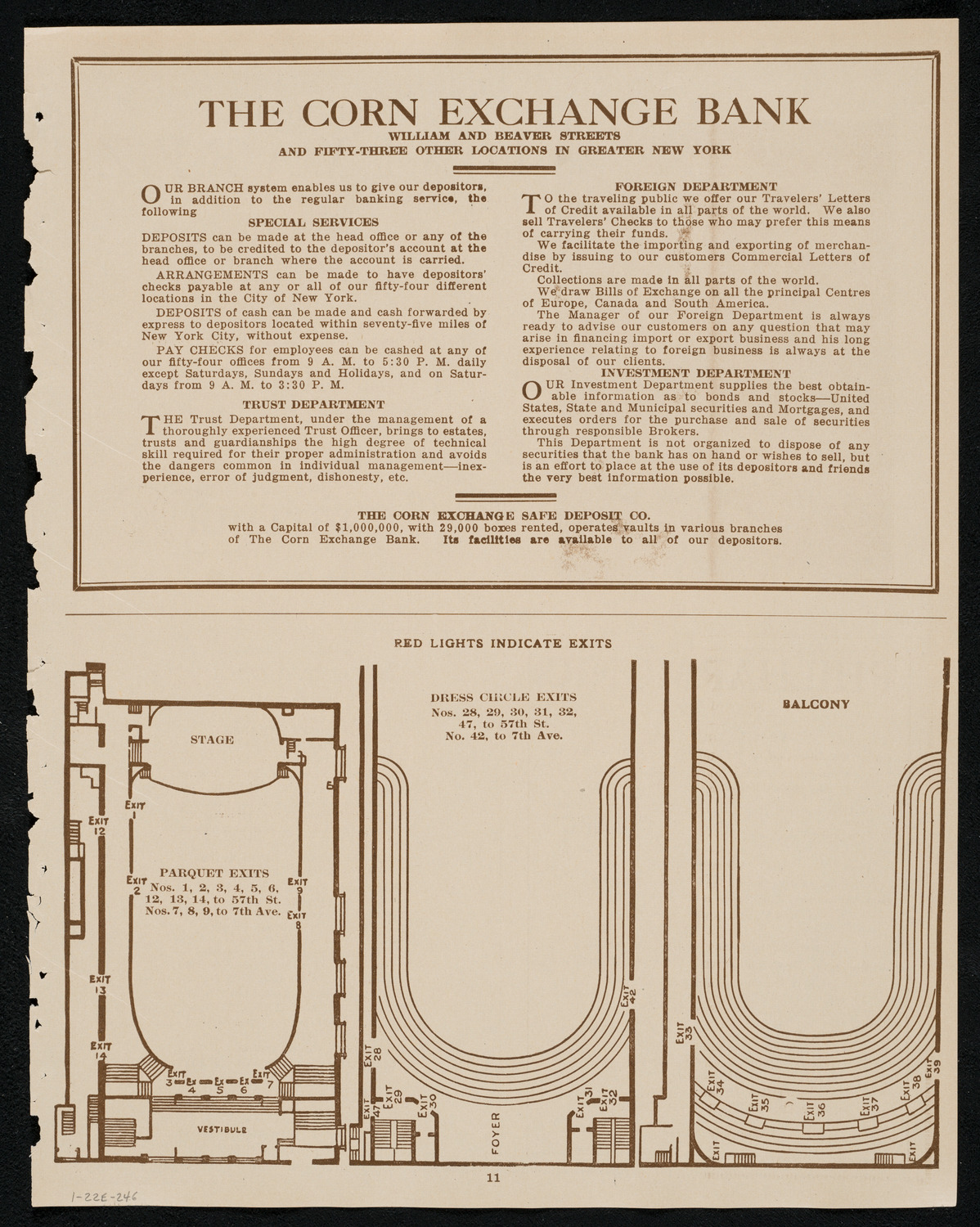 Cleveland Orchestra, January 22, 1924, program page 11