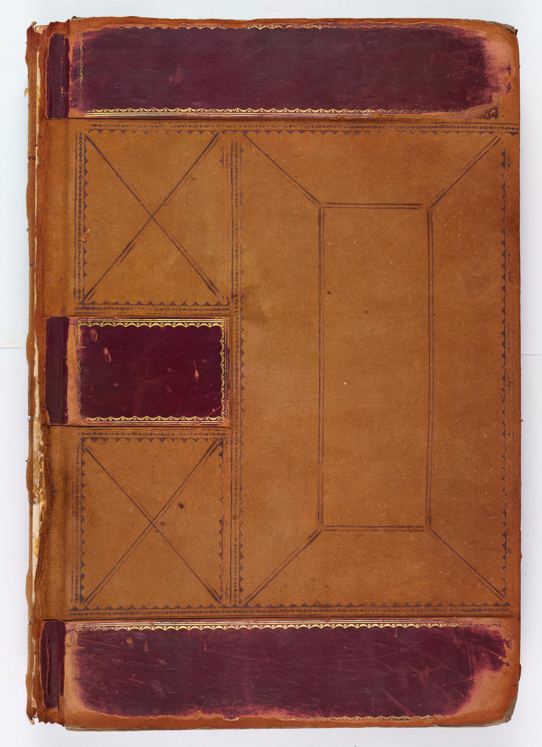 Music Hall Accounting Ledger, volume 1, back cover