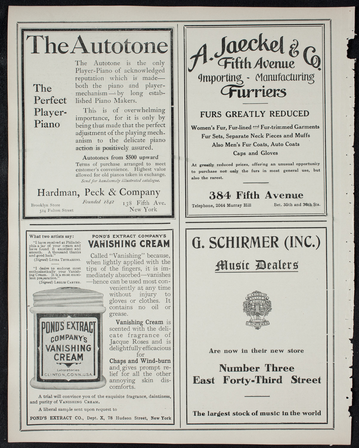 Burton Holmes Travelogue: Munich and Bavaria, January 15, 1911, program page 8