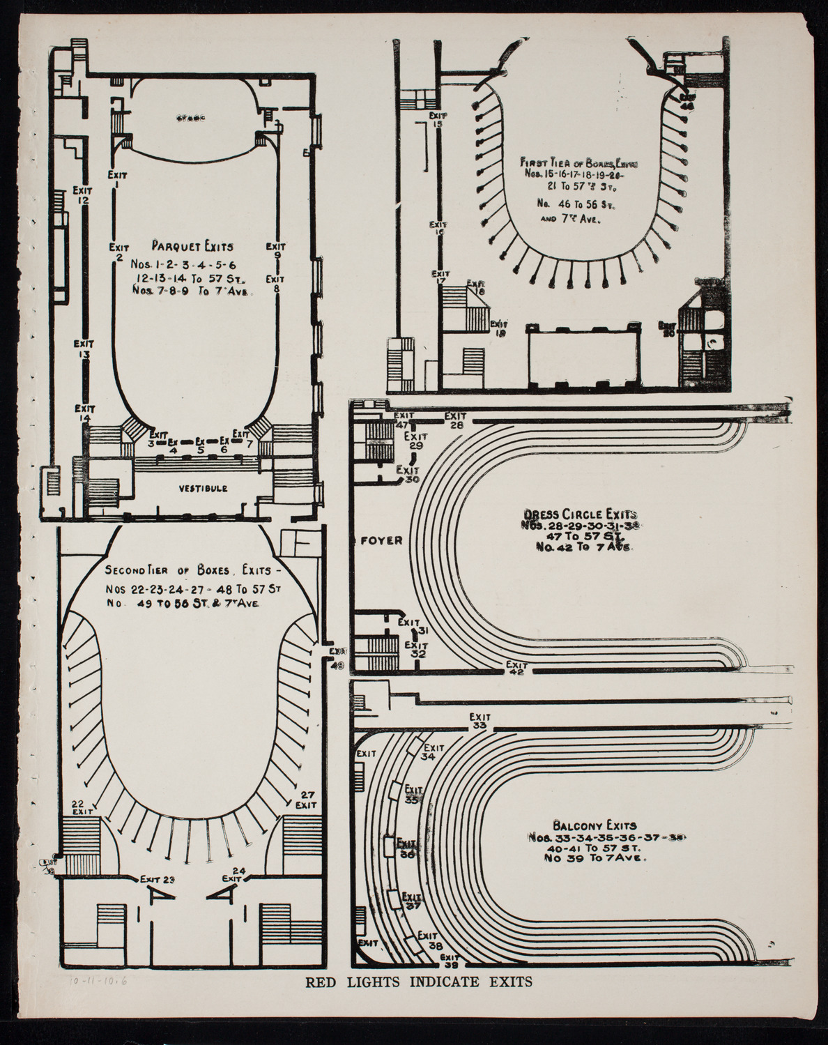 Columbus Day Celebration, October 11, 1910, program page 11