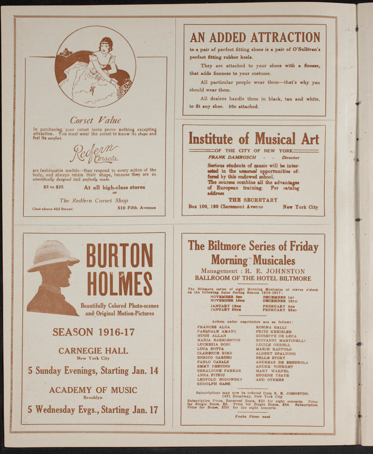 Graduation: College of Dental and Oral Surgery of New York, June 6, 1916, program page 2