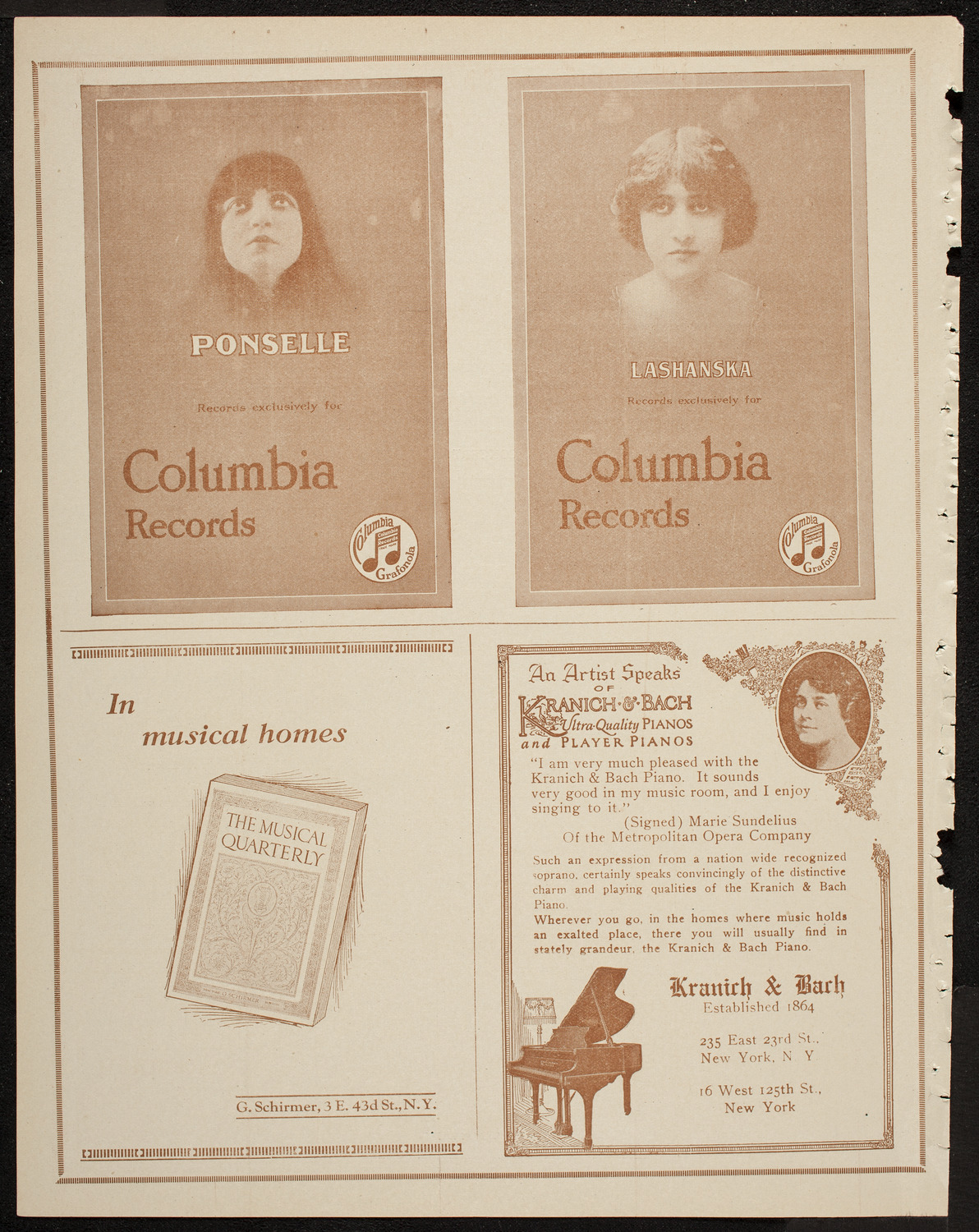 Benefit: Hebrew Veterans Memorial, April 24, 1920, program page 6
