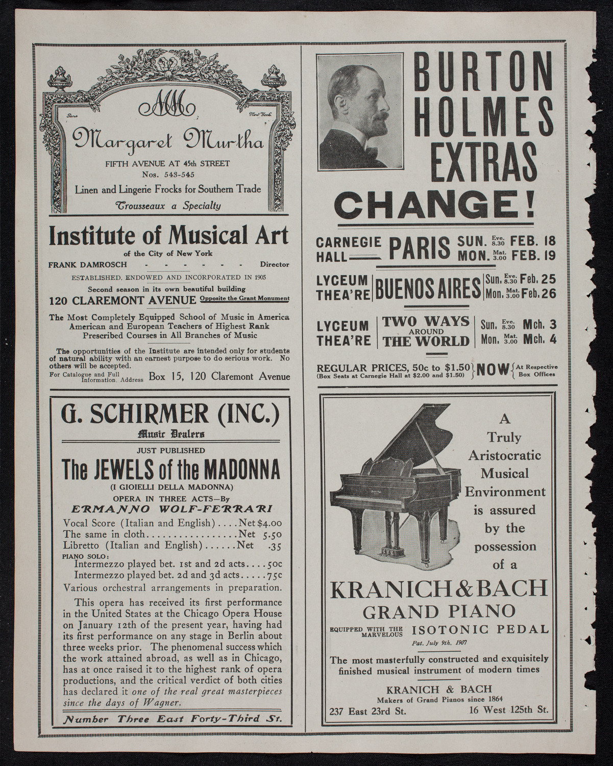 Symphony Concert for Young People, February 10, 1912, program page 6