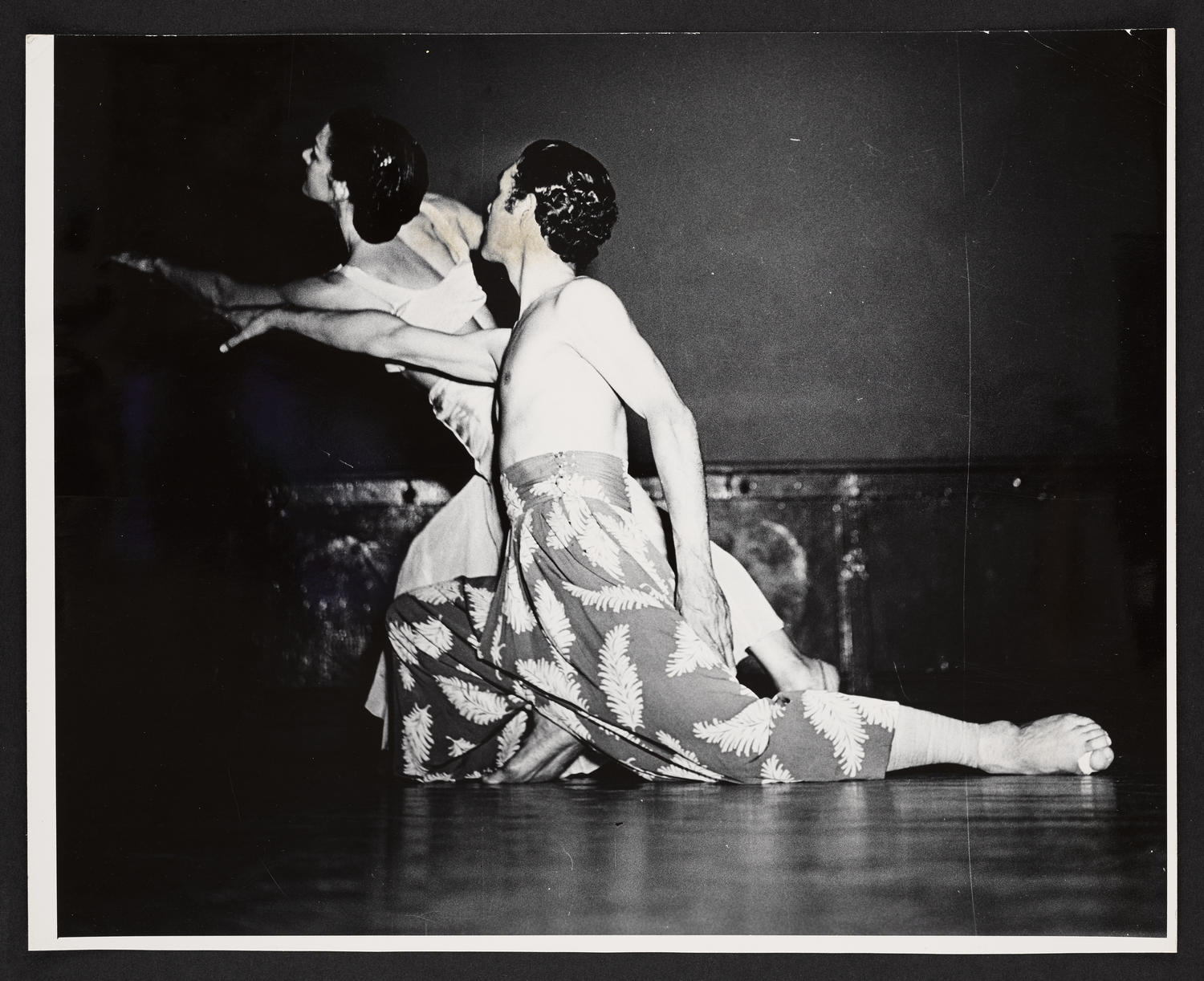 Yeichi Nimura and Lisan Kay in "Toccata & Fugue - D Minor," Ballet Arts, Carnegie Hall Studio #61, c. 1953