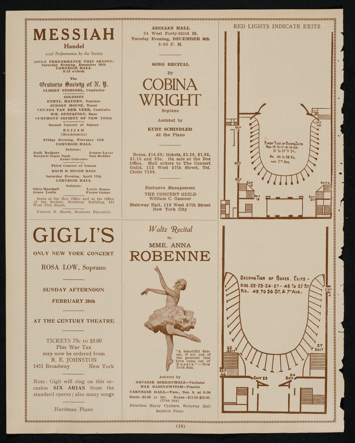 Symphony Concert for Young People, December 5, 1925, program page 10