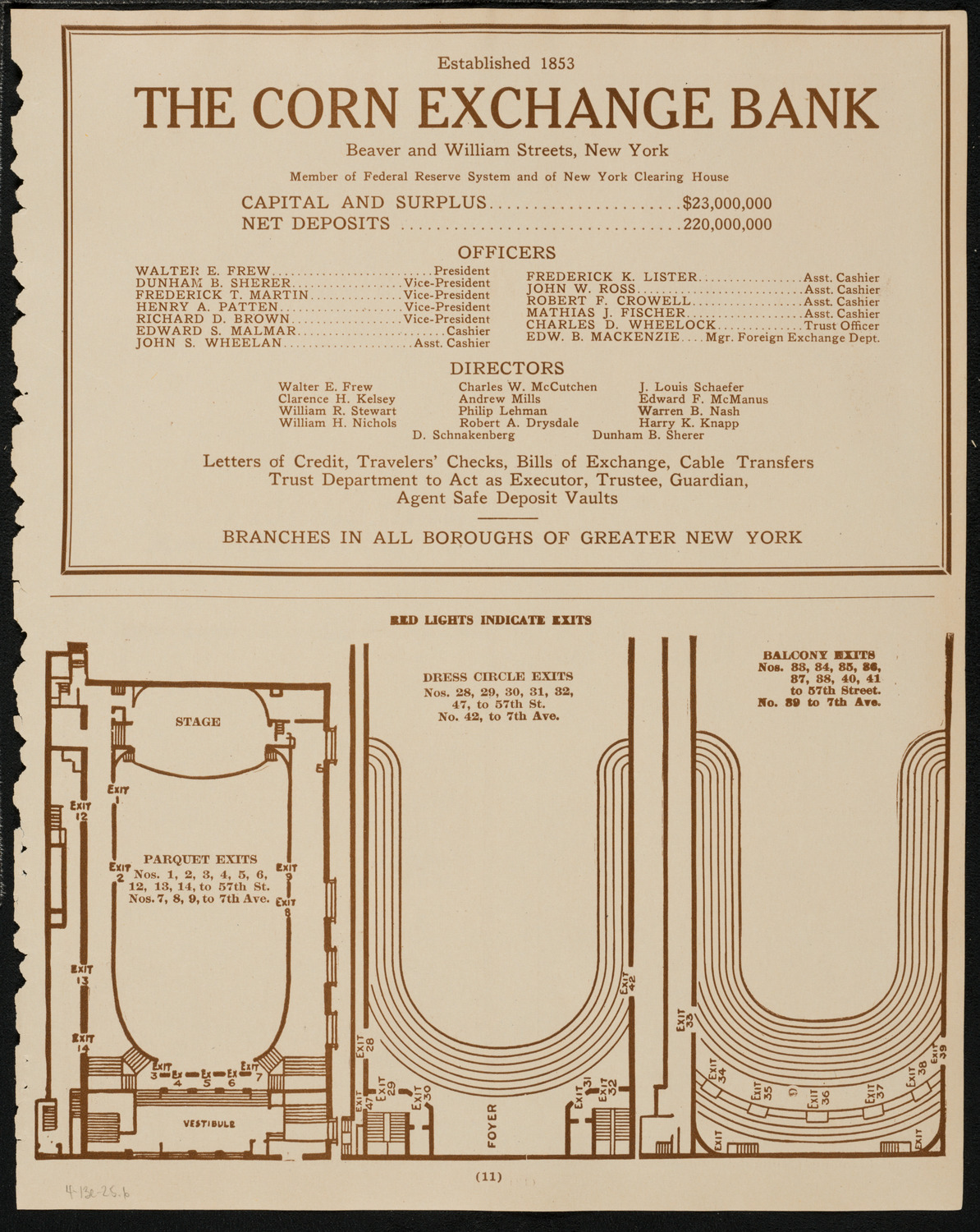 Vladimir de Pachmann, Piano, April 13, 1925, program page 11