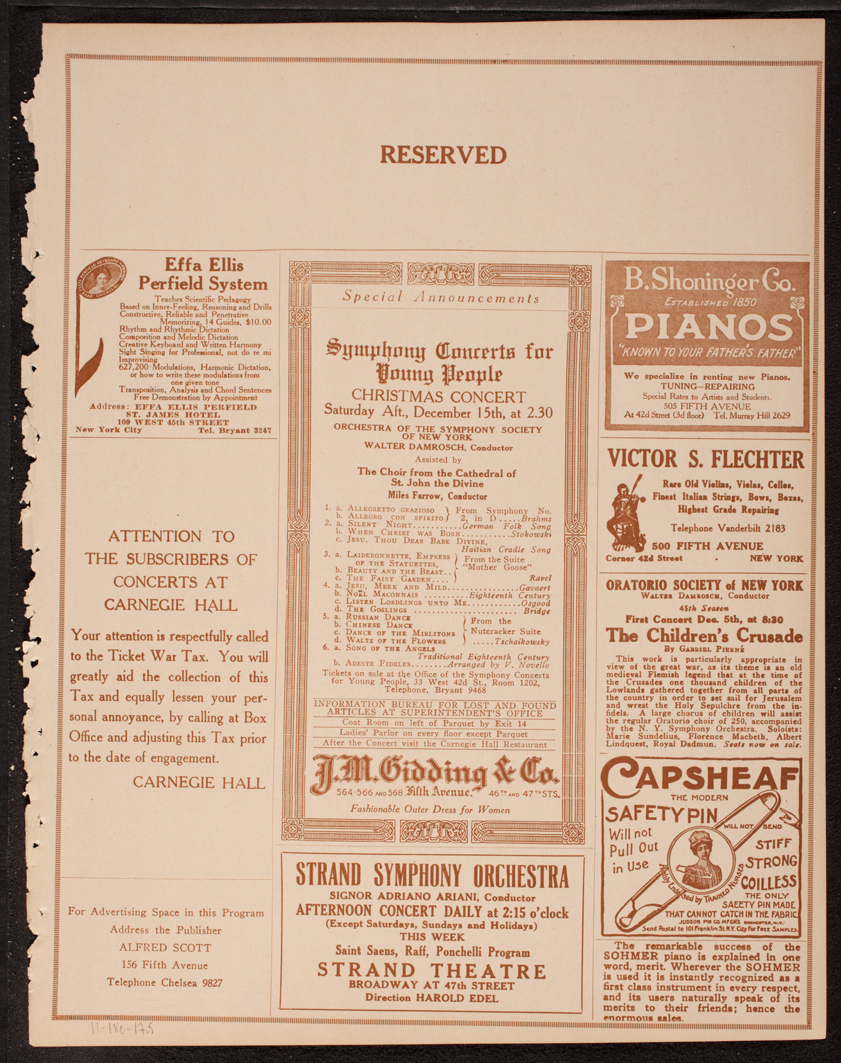Newman Traveltalks: Our National Parks, November 18, 1917, program page 9
