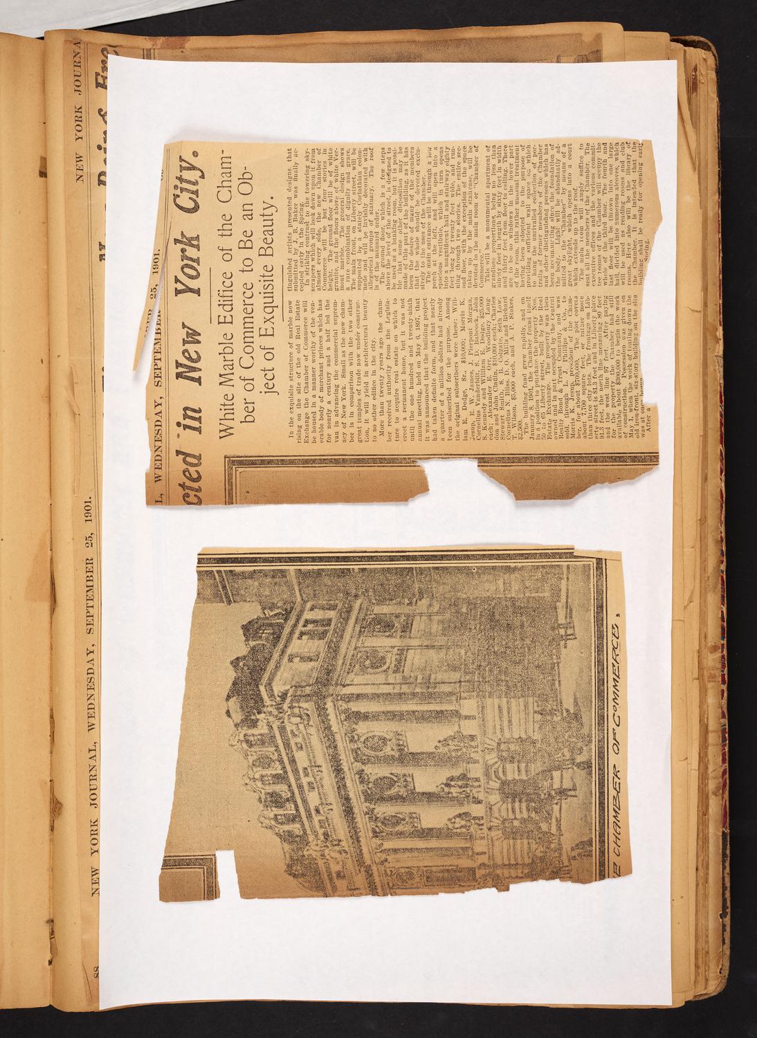 Isaac Hopper Scrapbook, page 117 (extension): 1901