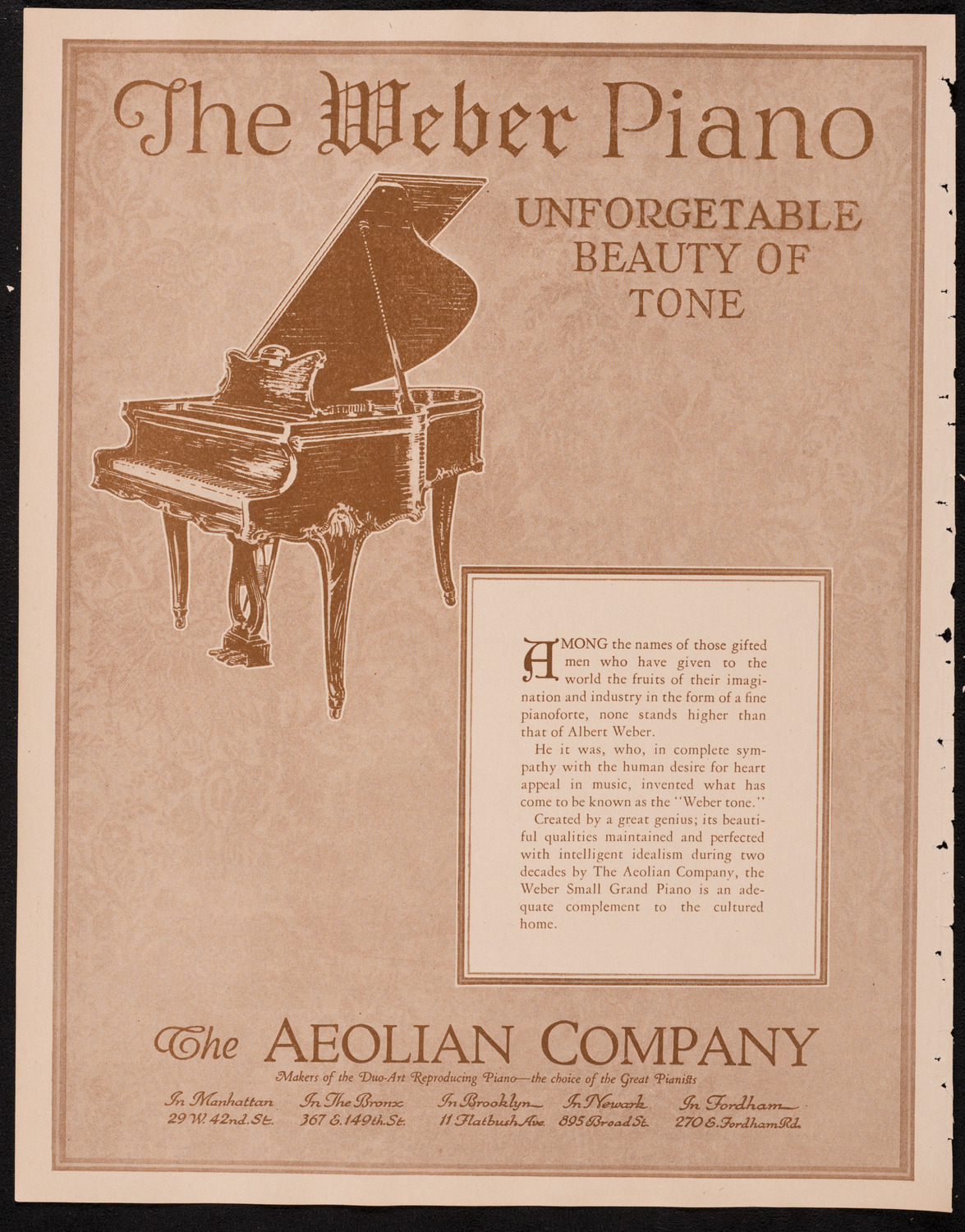 New York Philharmonic, January 11, 1925, program page 2