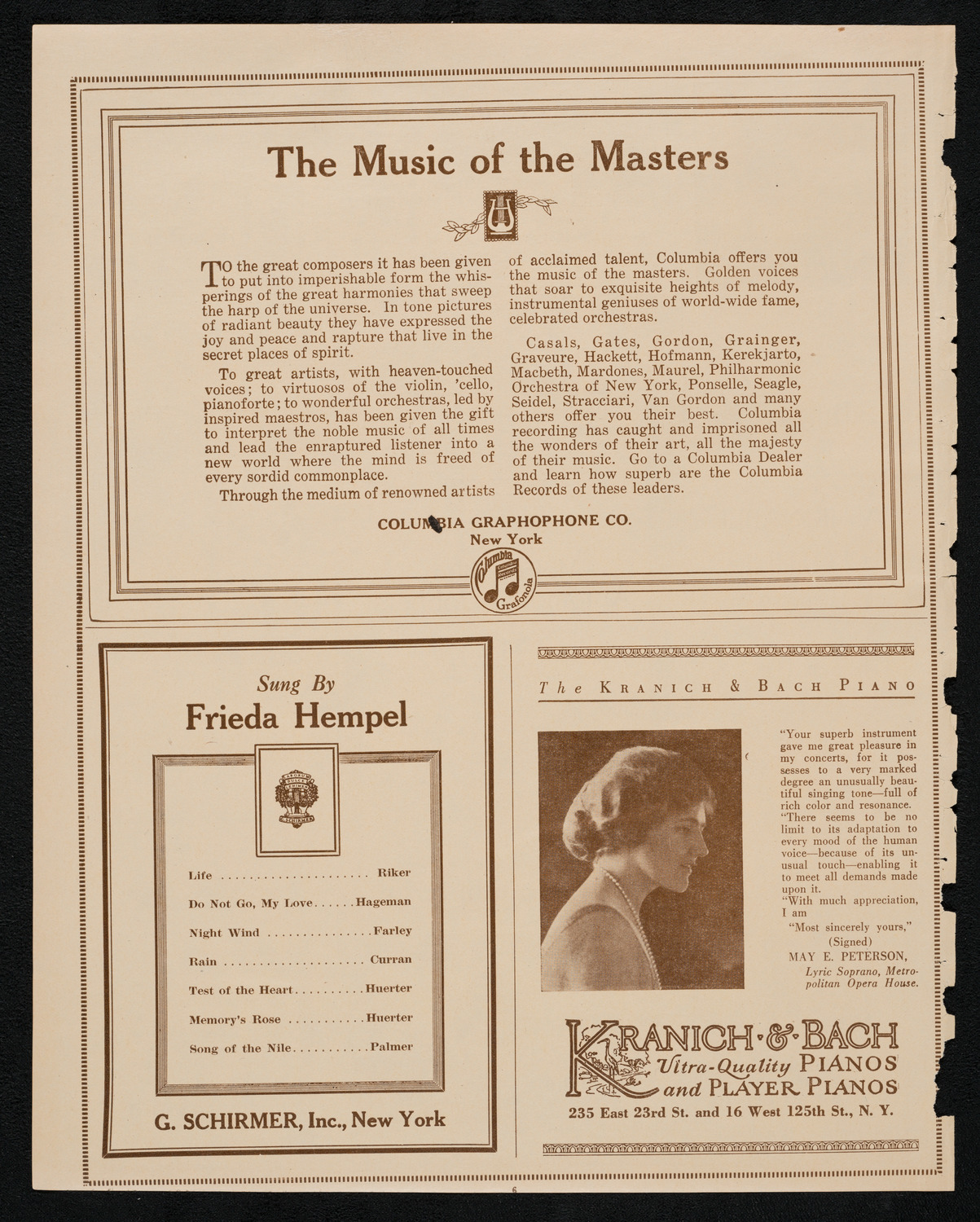 Meeting: Metropolitan Automotive Jobbers, January 10, 1923, program page 6
