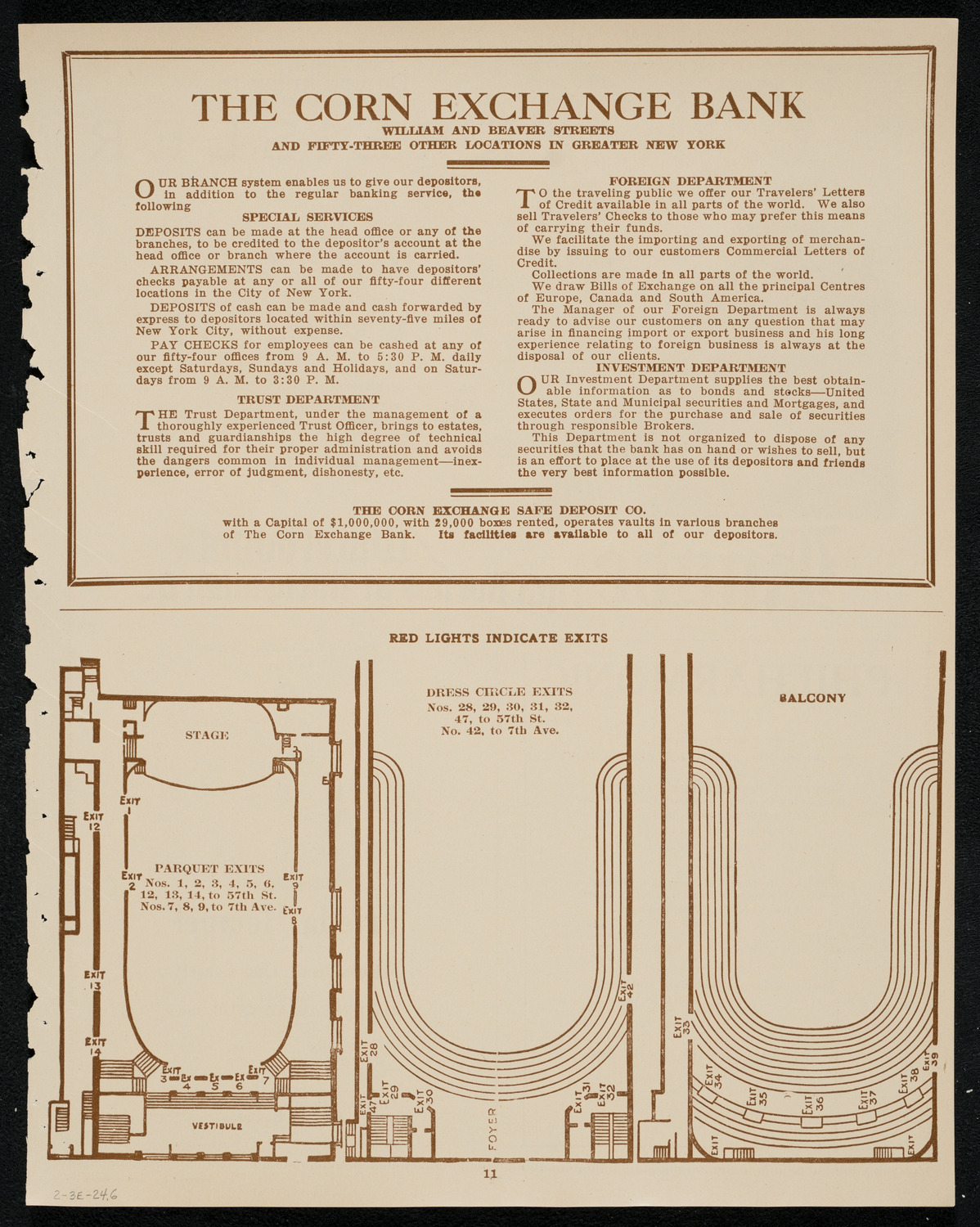 Burton Holmes Travelogue: Glorious Switzerland, February 3, 1924, program page 11