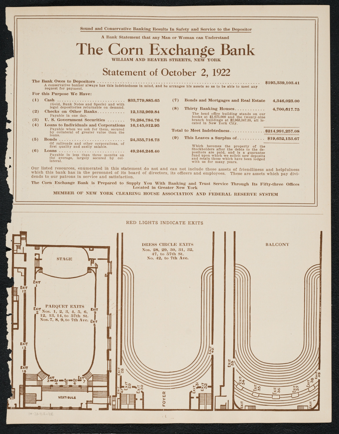 Concierto Espagnol, October 21, 1922, program page 11