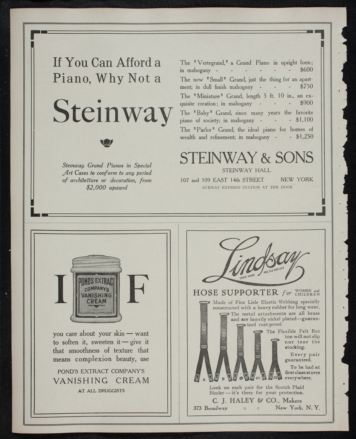 Symphony Photo Drama: Life of John Bunyan and his Pilgrim's Progress Allegory, December 18, 1912, program page 4