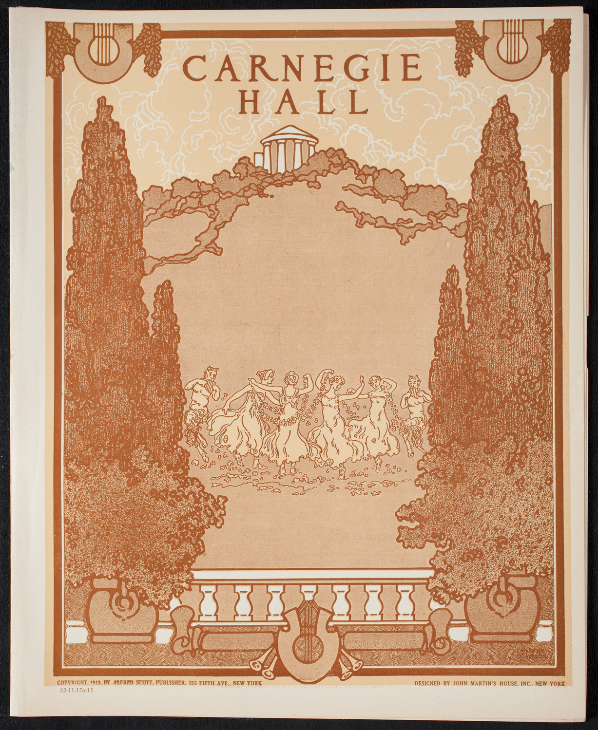Ernest Schelling, Piano, November 17, 1915, program page 1