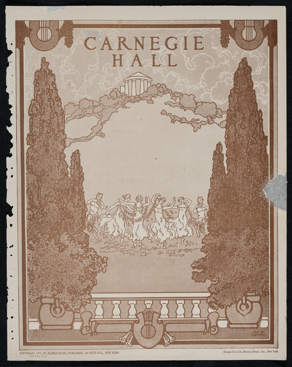 Symphony Concert for Young People, January 1, 1921, program page 1