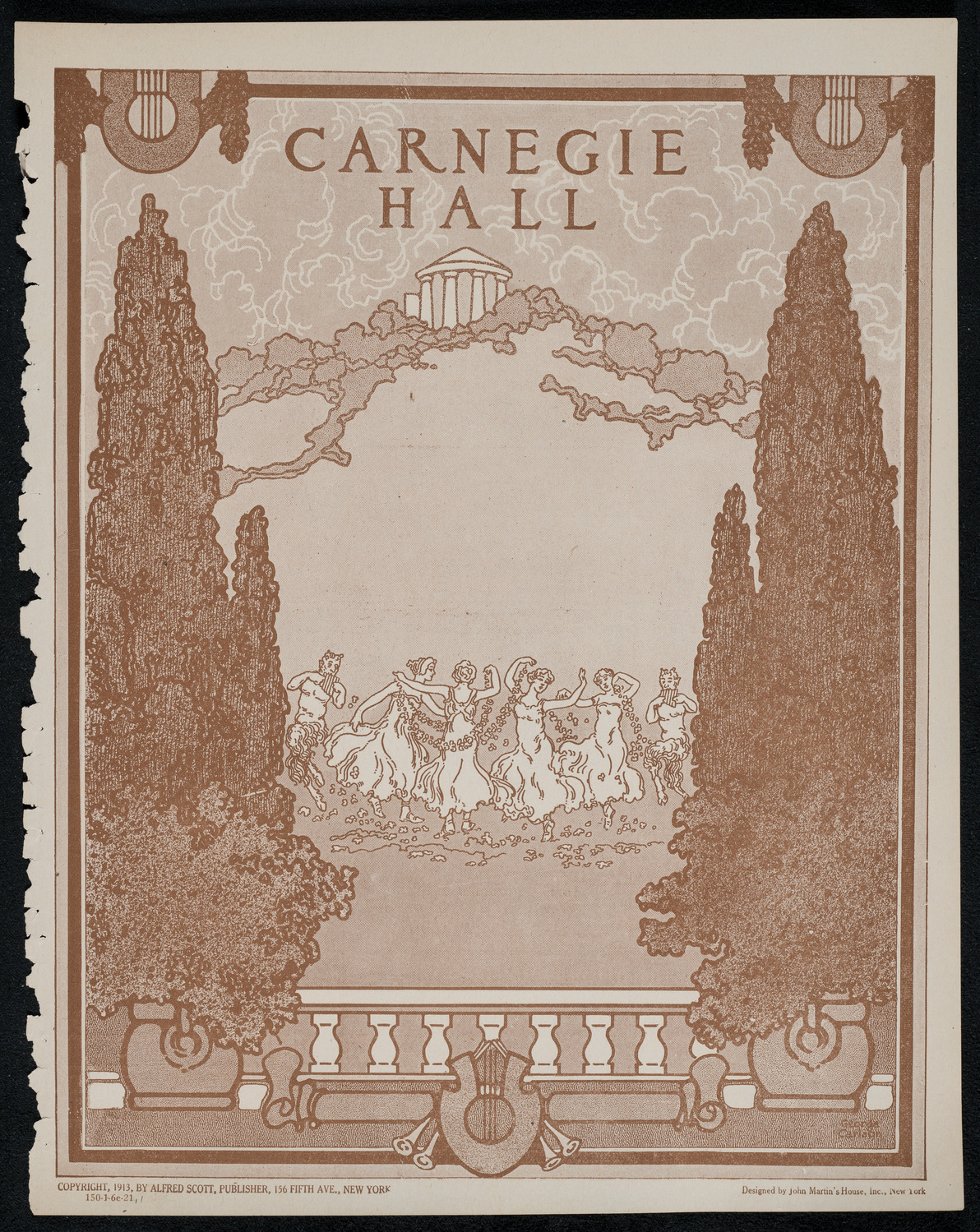 Boston Symphony Orchestra, January 6, 1921, program page 1