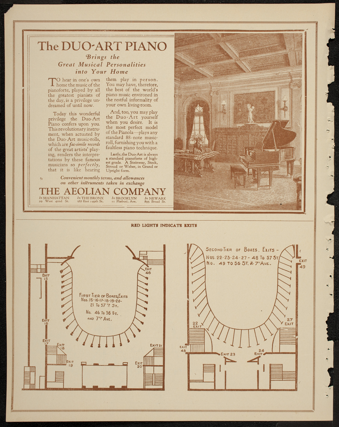 New York Philharmonic, February 6, 1920, program page 10
