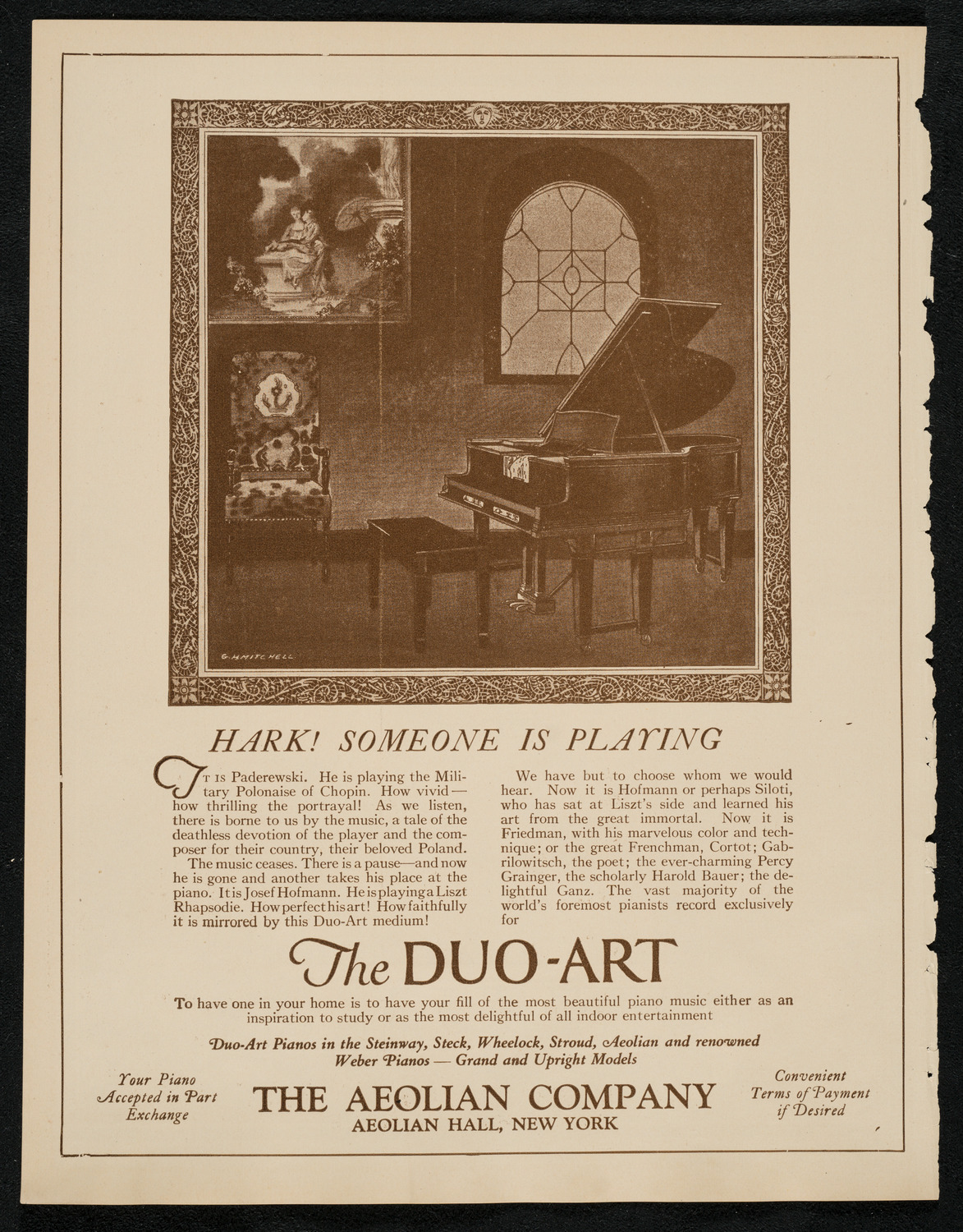 Testimonial Concert in Honor of Don Fuchs, May 21, 1924, program page 2