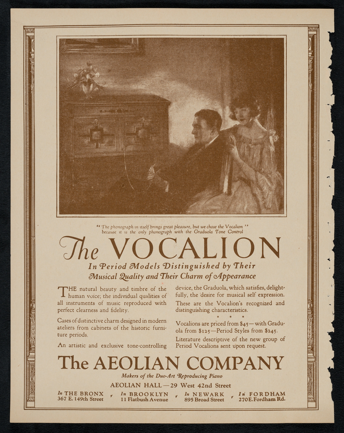 United Singers of New York, March 11, 1923, program page 2