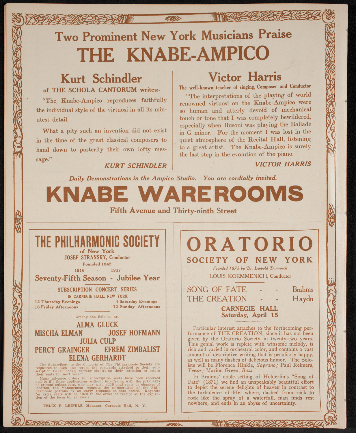 Newman Traveltalks: Bolivia, March 26, 1916, program page 12