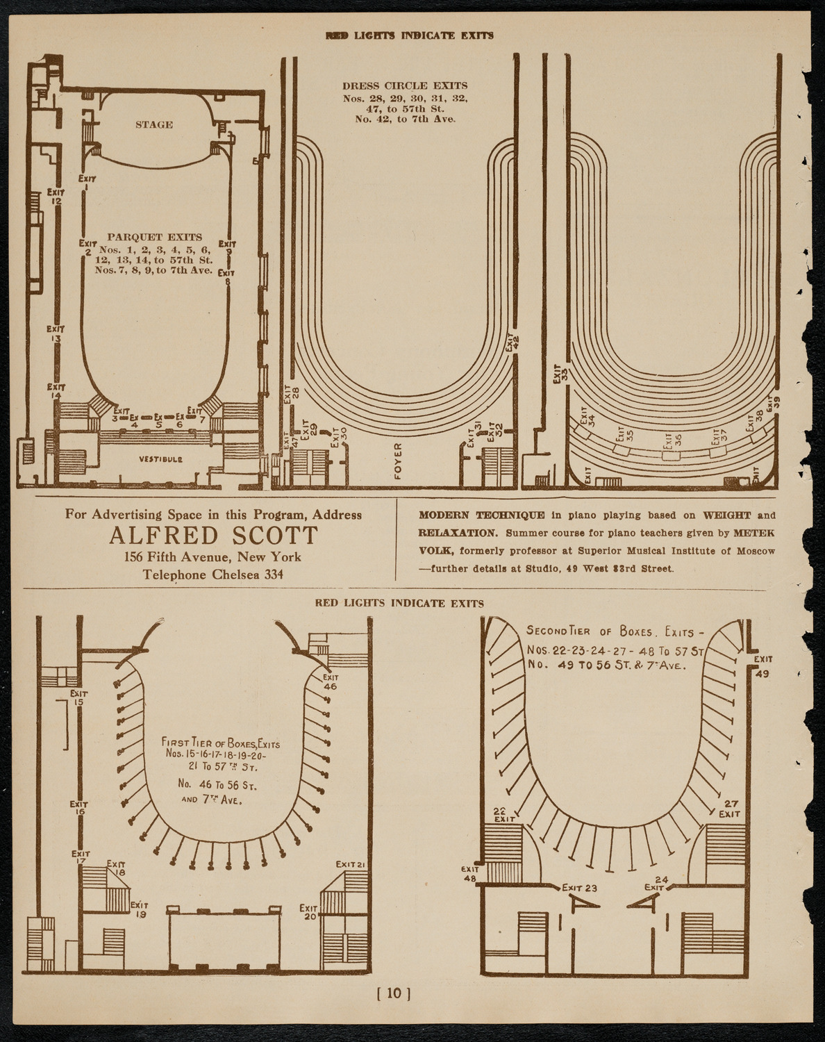 Philadelphia Orchestra, March 28, 1922, program page 10
