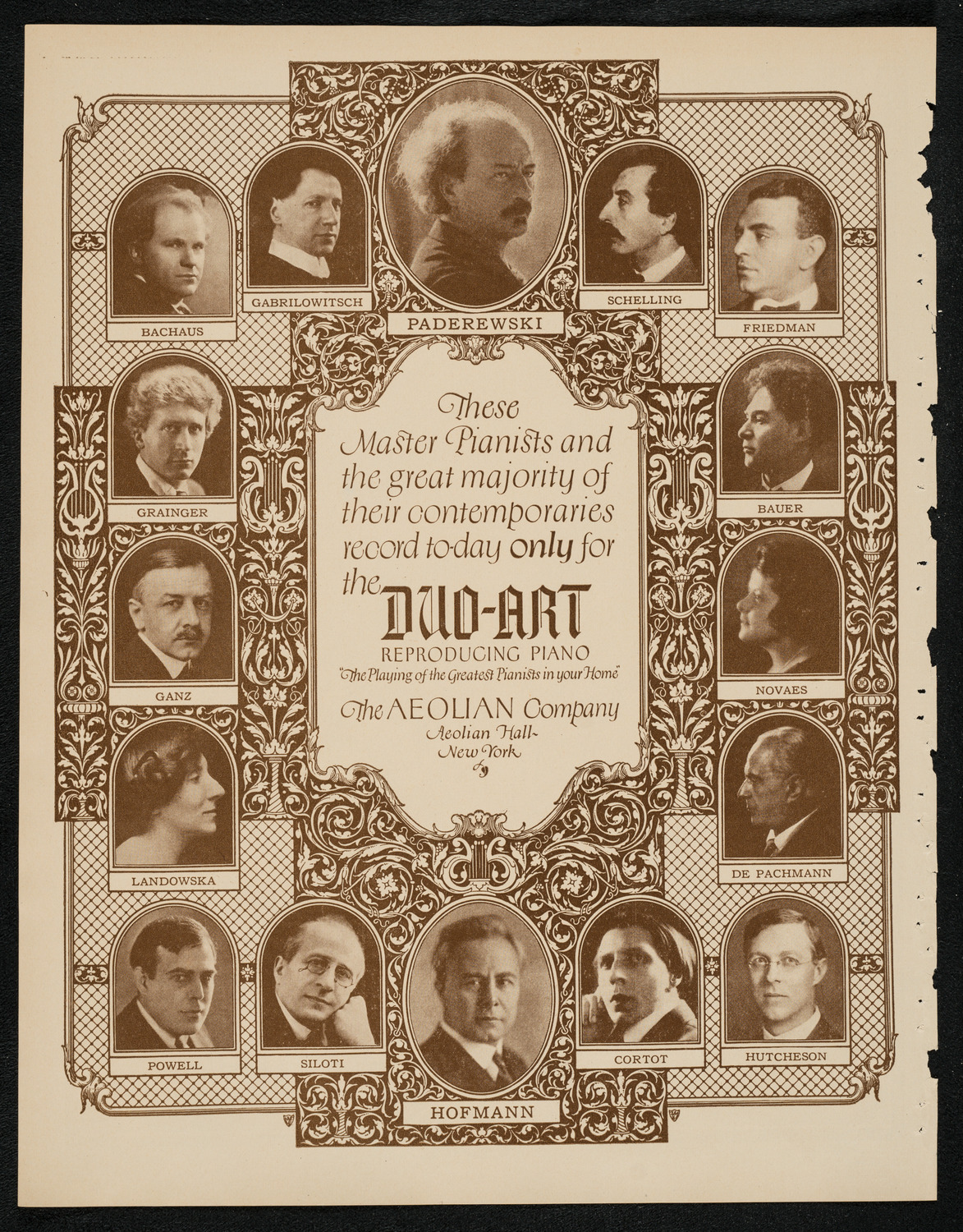 Philadelphia Orchestra, March 25, 1924, program page 2