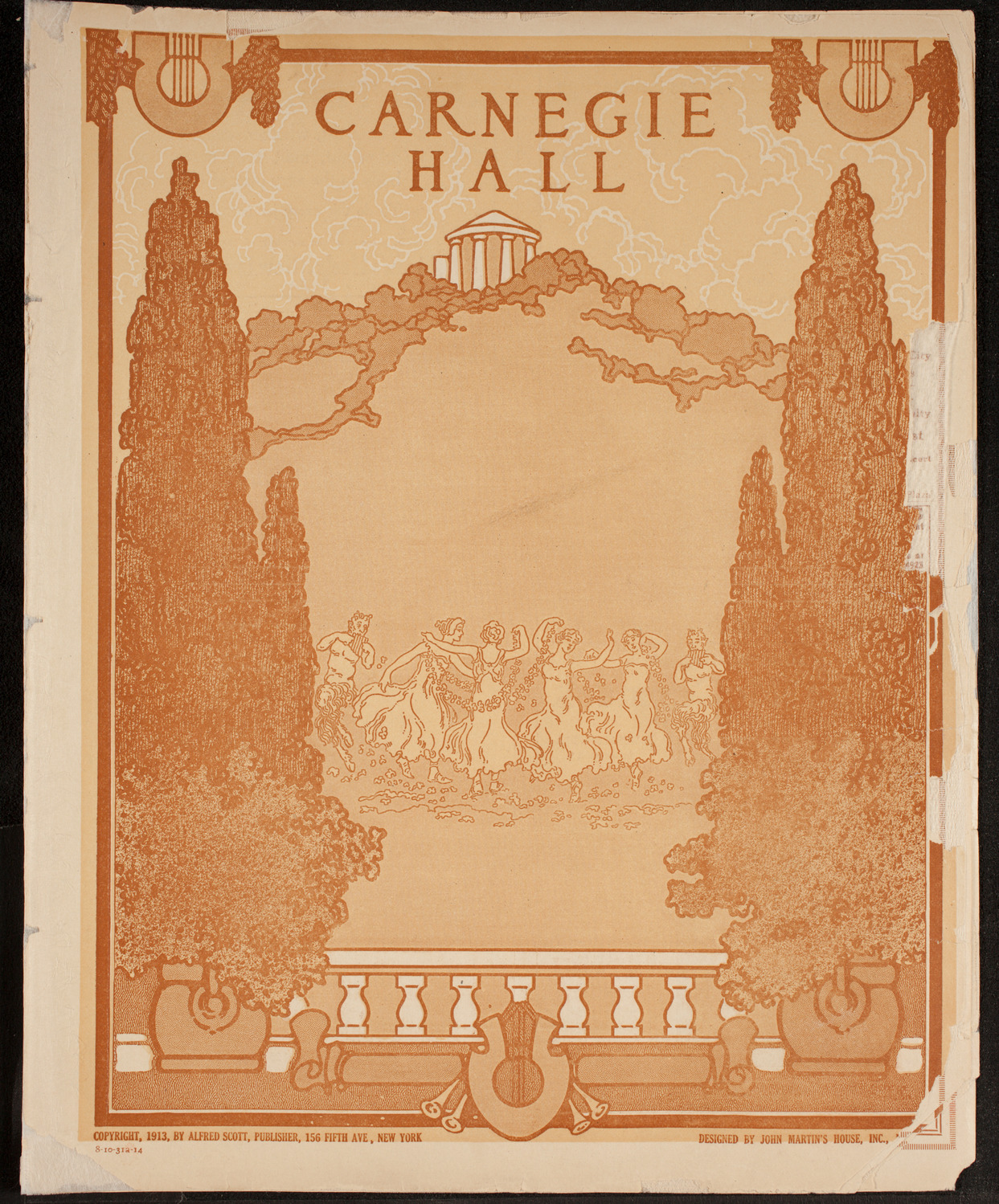 Alma Gluck, Soprano, October 31, 1914, program page 1